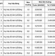 65 Tuổi Đảng Được Bao Nhiêu Tiền