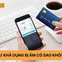 Số Dư Ngân Hàng Bị Âm