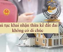 Thủ Tục Làm Thừa Kế Không Có Di Chúc