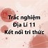 Trắc Nghiệm Địa 11 Khu Vực Tây Nam Á