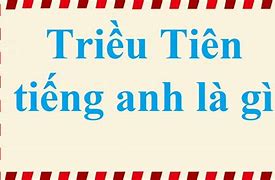 Triều Cường Tiếng Anh Là Gì